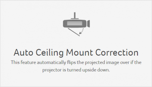 Auto Ceiling Mount Correction