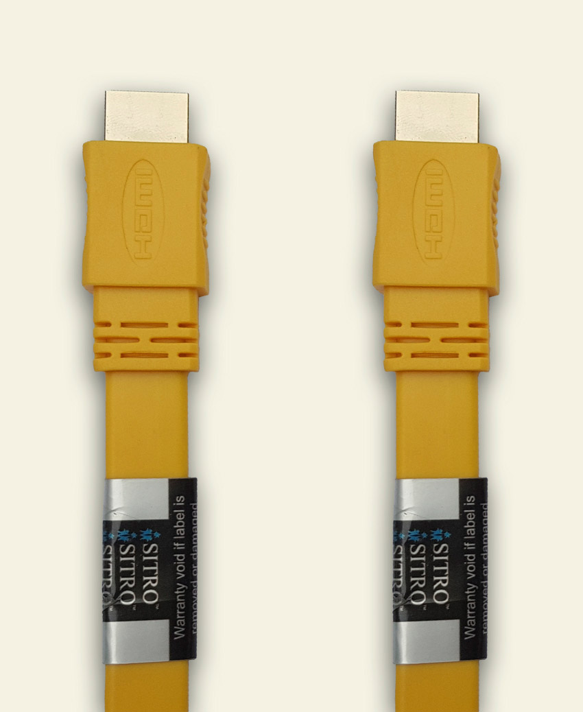 SITRO HDMI Cable -FLAT - Ver 1.4 - 10 m