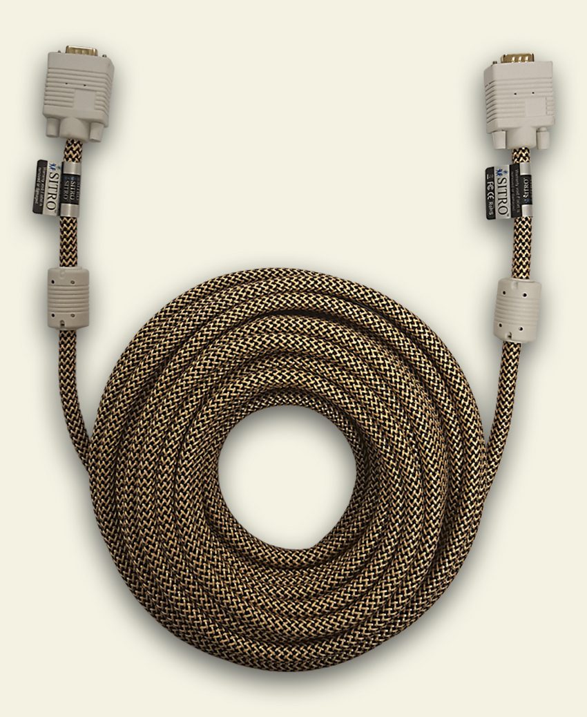 SITRO VGA Cable - White - 3 m