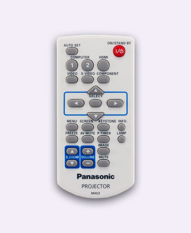 ریموت کنترل اصلی ویدئو پروژکتورهای پاناسونیک قیمت مشخصات ویژگی ها
