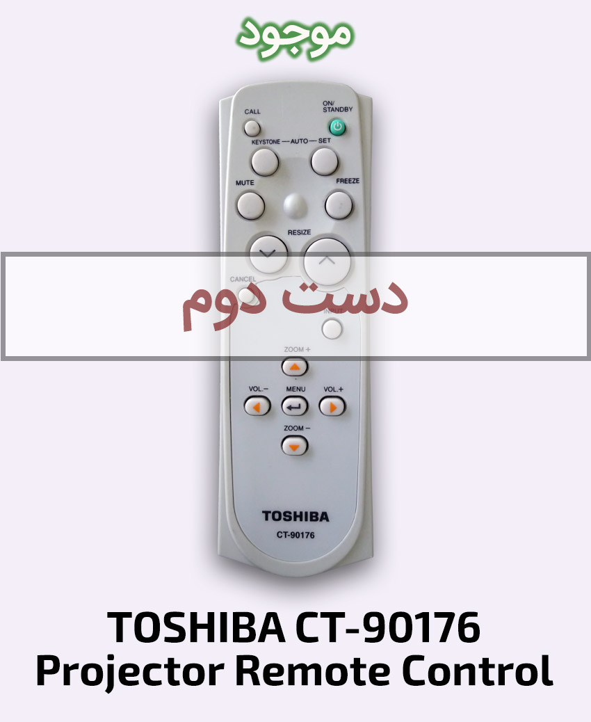 TOSHIBA CT-90176 Projector Remote Control