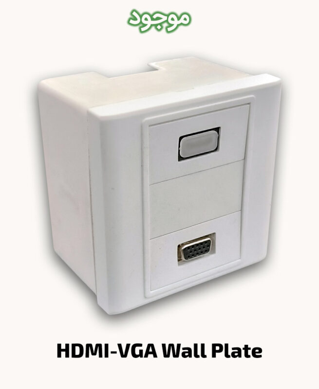 HDMI-VGA Wall Plate