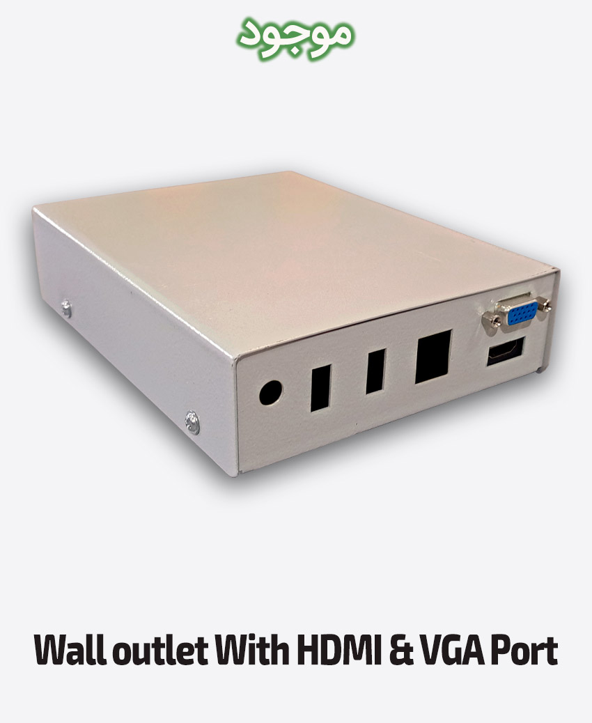 Wall Plate With HDMI & VGA Port