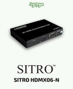 سوییج/اسپلیتر 4×2 HDMI سیترو مدل SITRO HDMX06-N